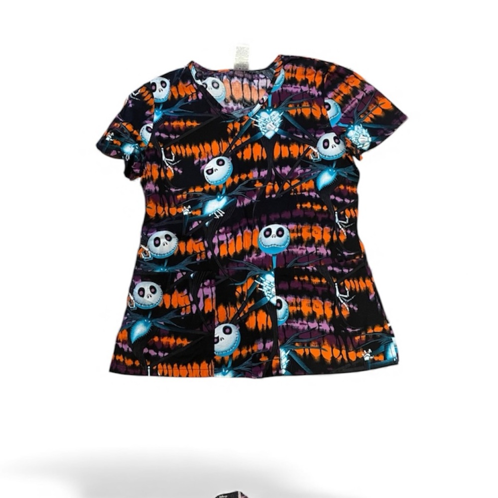 The Night Before Christmas Scrub Top